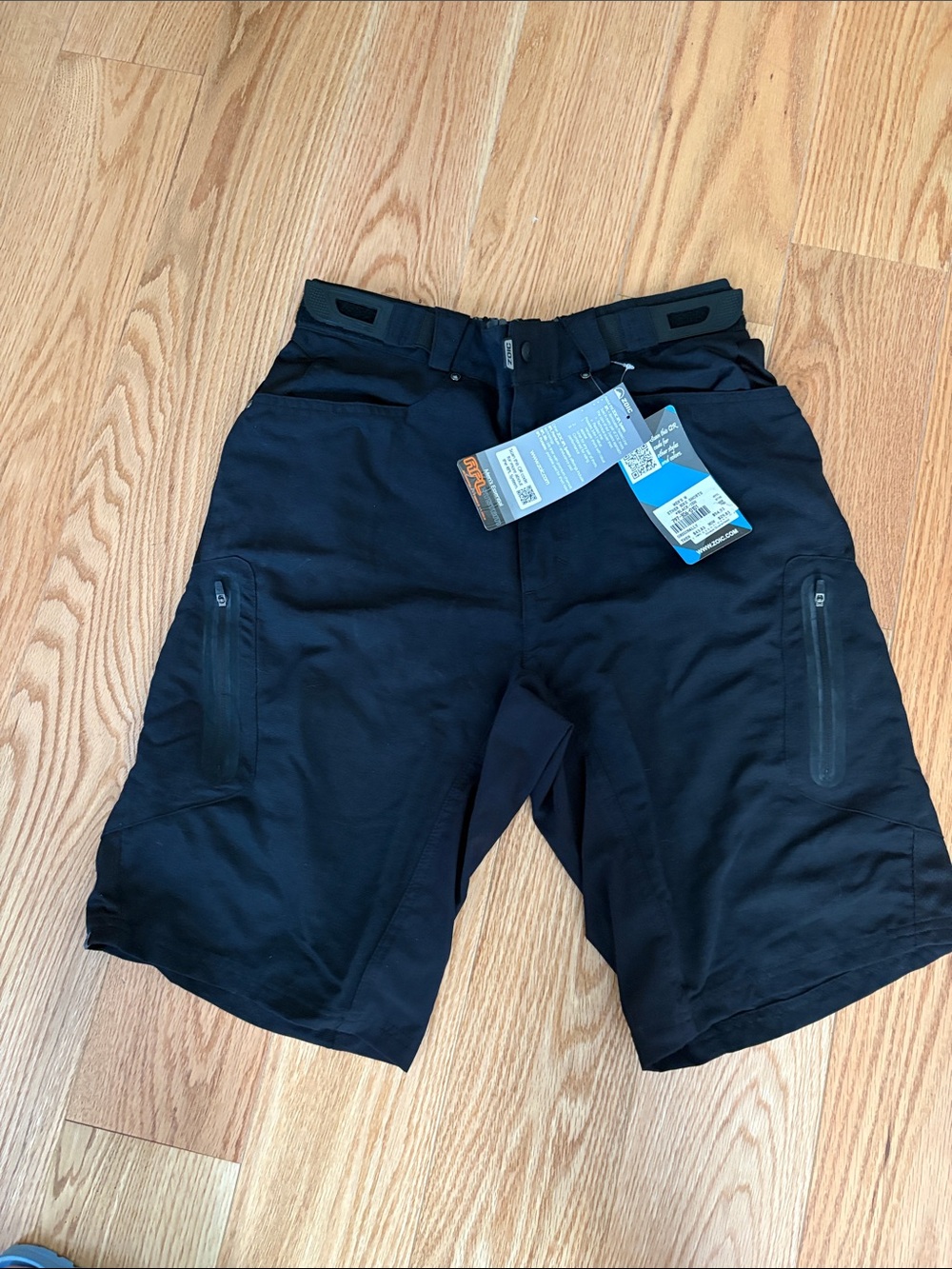 NWT Men's Black Performance Shorts - ZOIC